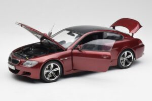 BMW M6 E63 Roșu Kyosho 1:18 80430398134 Metal - imaginea 2 din 8