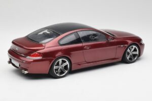 BMW M6 E63 Roșu Kyosho 1:18 80430398134 Metal - imaginea 3 din 8