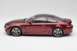 BMW M6 E63 Roșu Kyosho 1:18 80430398134 Metal - imaginea 4 din 8