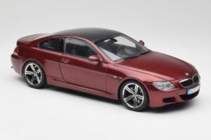 BMW M6 E63 Roșu Kyosho 1:18 80430398134 Metal - imaginea 6 din 8