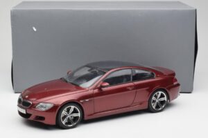 BMW M6 E63 Roșu Kyosho 1:18 80430398134 Metal - imaginea 8 din 8