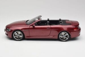 BMW M6 E64 Cabriolet Roșu Kyosho 1:18 80430417423 Metal - imaginea 4 din 8