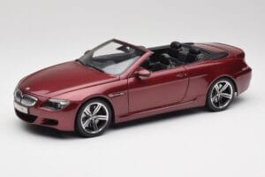 BMW M6 E64 Cabriolet Roșu Kyosho 1:18 80430417423 Metal