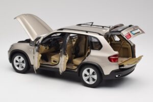 BMW X5 E70 4.8i Platinum Bronz Metalizat Kyosho 1:18 80430413413 Metal - imaginea 5 din 8