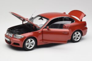 BMW 1 E82 Coupe Portocaliu Kyosho 1:18 80430427064 Metal - imaginea 2 din 8