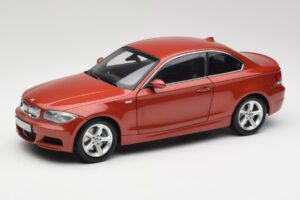 BMW 1 E82 Coupe Portocaliu Kyosho 1:18 80430427064 Metal