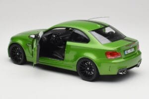 BMW Seria 1 E82 Coupe Taiga Green Metallic Minichamps 1:18 110020024 Metal - imaginea 5 din 8