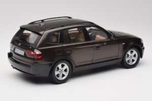 BMW X3 E83 3.0d Maro Închis Metalizat Kyosho 1:18 80430300736 Metal - imaginea 3 din 8