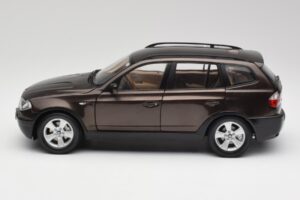 BMW X3 E83 3.0d Maro Închis Metalizat Kyosho 1:18 80430300736 Metal - imaginea 4 din 8