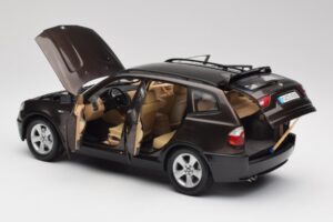 BMW X3 E83 3.0d Maro Închis Metalizat Kyosho 1:18 80430300736 Metal - imaginea 5 din 8