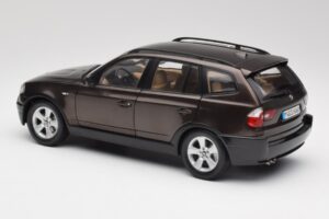 BMW X3 E83 3.0d Maro Închis Metalizat Kyosho 1:18 80430300736 Metal - imaginea 7 din 8