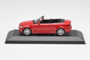 BMW Seria 1 E88 Cabriolet Roșu Carmin Minichamps 1:43 431026230 Metal