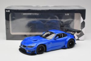 BMW Z4 E89 GT3 Le Mans Albastru Minichamps 1:18 151122302 Metal - imaginea 6 din 6