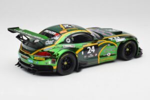 BMW Z4 E89 GT3 #24 Saudi Falcons K. Al Faisal / A. Binladen Dubai 24 Hours 2013 Minichamps 1:18 151132324 Metal - imaginea 2 din 6