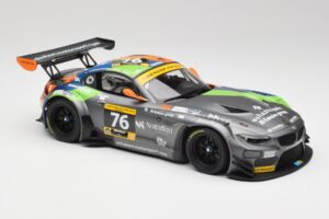BMW Z4 E89 GT3 #76 Schubert Motorsport Dubai 24 Hours 2014 Minichamps 1:18 151142376 Metal - imaginea 4 din 6