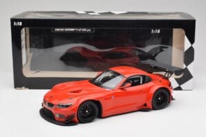 BMW Z4 E89 GT3 Roșu Minichamps 1:18 151122300 Metal - imaginea 6 din 6