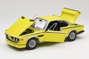 BMW 3.0 CSL E9 Galben Minichamps 1:18 180029028 Metal - imaginea 2 din 8
