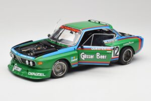BMW 3.5 CSL E9 Gruppe 5 #12 H. Quester / G. Nilsson Zeltweg Winner 1976 Minichamps 1:18 180762012 Metal - imaginea 2 din 8