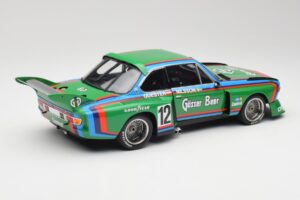 BMW 3.5 CSL E9 Gruppe 5 #12 H. Quester / G. Nilsson Zeltweg Winner 1976 Minichamps 1:18 180762012 Metal - imaginea 3 din 8