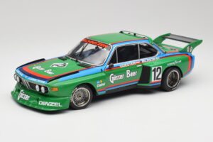BMW 3.5 CSL E9 Gruppe 5 #12 H. Quester / G. Nilsson Zeltweg Winner 1976 Minichamps 1:18 180762012 Metal