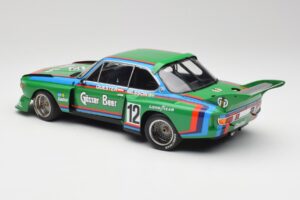 BMW 3.5 CSL E9 Gruppe 5 #12 H. Quester / G. Nilsson Zeltweg Winner 1976 Minichamps 1:18 180762012 Metal - imaginea 7 din 8