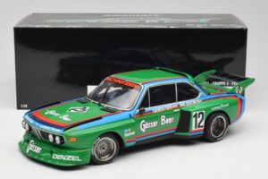 BMW 3.5 CSL E9 Gruppe 5 #12 H. Quester / G. Nilsson Zeltweg Winner 1976 Minichamps 1:18 180762012 Metal - imaginea 8 din 8