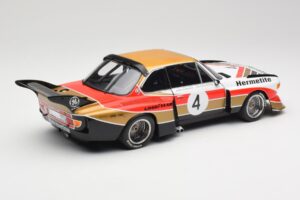 BMW 3.5 CSL E9 Gruppe 5 #4 J. Fitzpatrick / T. Walkinshaw Silverstone Winner 1976 Minichamps 1:18 180762004 Metal - imaginea 3 din 8