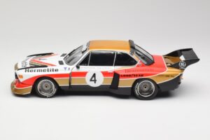 BMW 3.5 CSL E9 Gruppe 5 #4 J. Fitzpatrick / T. Walkinshaw Silverstone Winner 1976 Minichamps 1:18 180762004 Metal - imaginea 4 din 8