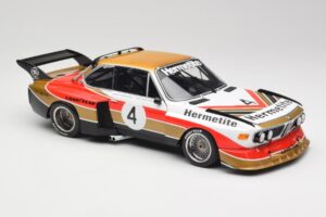BMW 3.5 CSL E9 Gruppe 5 #4 J. Fitzpatrick / T. Walkinshaw Silverstone Winner 1976 Minichamps 1:18 180762004 Metal - imaginea 6 din 8