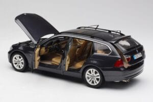 BMW 330i E91 Touring Gri Închis Kyosho 1:18 80430394360 Metal - imaginea 5 din 8