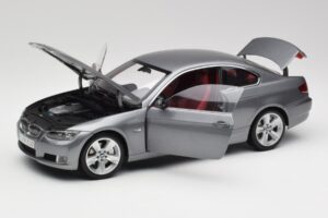 BMW 330i E92 Coupe Gri Metalizat Kyosho 1:18 80430407220 Metal - imaginea 2 din 8