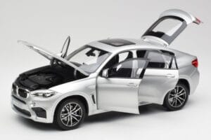 BMW X6 M F86 Argintiu Norev 1:18 183200 Metal - imaginea 2 din 8
