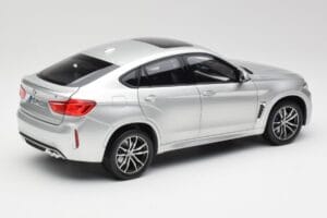 BMW X6 M F86 Argintiu Norev 1:18 183200 Metal - imaginea 3 din 8