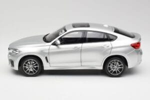 BMW X6 M F86 Argintiu Norev 1:18 183200 Metal - imaginea 4 din 8