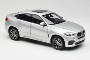 BMW X6 M F86 Argintiu Norev 1:18 183200 Metal - imaginea 6 din 8