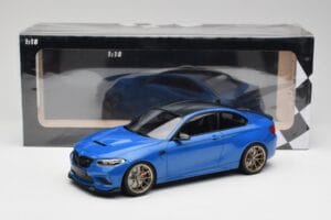 BMW M2 F87 CS Misano Albastru & Roți Aurii Minichamps 1:18 155021027 Metal - imaginea 6 din 6