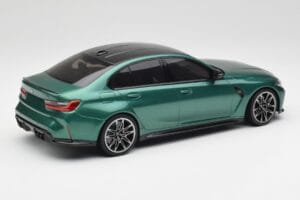 BMW M3 G80 Isle of Man Green Minichamps 1:18 155020200 Metal - imaginea 2 din 6