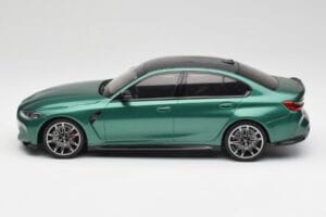 BMW M3 G80 Isle of Man Green Minichamps 1:18 155020200 Metal - imaginea 3 din 6