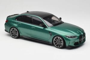 BMW M3 G80 Isle of Man Green Minichamps 1:18 155020200 Metal - imaginea 4 din 6