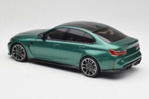 BMW M3 G80 Isle of Man Green Minichamps 1:18 155020200 Metal - imaginea 5 din 6