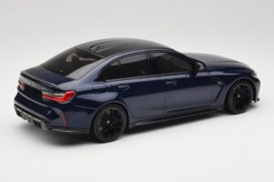 BMW M3 G80 Portimao Blue Minichamps 1:18 155020201 Metal - imaginea 2 din 6