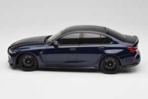 BMW M3 G80 Portimao Blue Minichamps 1:18 155020201 Metal - imaginea 3 din 6