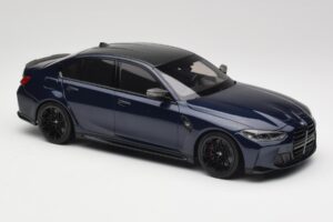 BMW M3 G80 Portimao Blue Minichamps 1:18 155020201 Metal - imaginea 4 din 6