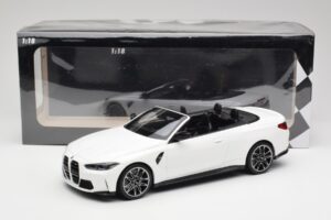BMW M4 G82 Cabriolet Alpine White Minichamps 1:18 155021031 Metal - imaginea 6 din 6