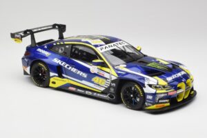 BMW M4 GT3 G82 #46 A. Farfus / V. Rossi Team WRT 24 Hours of Spa 2023 Minichamps 1:18 113232646 Metal - imaginea 6 din 8