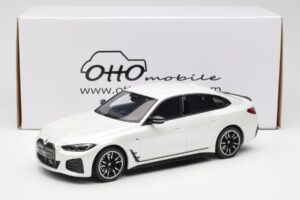 BMW i4 M50 G26 Mineral Alb Metalic Otto 1:18 OT1074 Rășină - imaginea 6 din 6