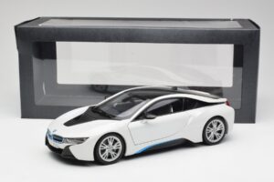 BMW i8 Crystal Alb Paragon 1:18 80432336841 Metal - imaginea 8 din 8