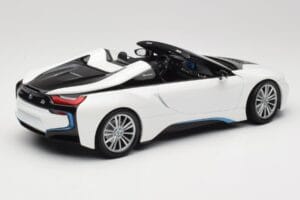 BMW i8 Roadster I15 Alb Metalizat Minichamps 1:18 155027031 Metal - imaginea 2 din 6