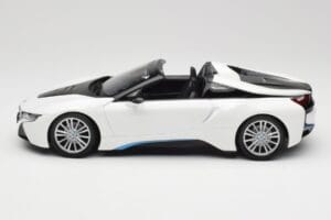 BMW i8 Roadster I15 Alb Metalizat Minichamps 1:18 155027031 Metal - imaginea 3 din 6