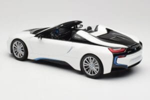 BMW i8 Roadster I15 Alb Metalizat Minichamps 1:18 155027031 Metal - imaginea 5 din 6